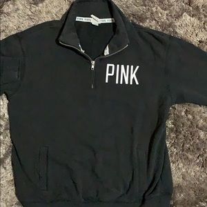PINK Victoria’s Secert half zip sweater